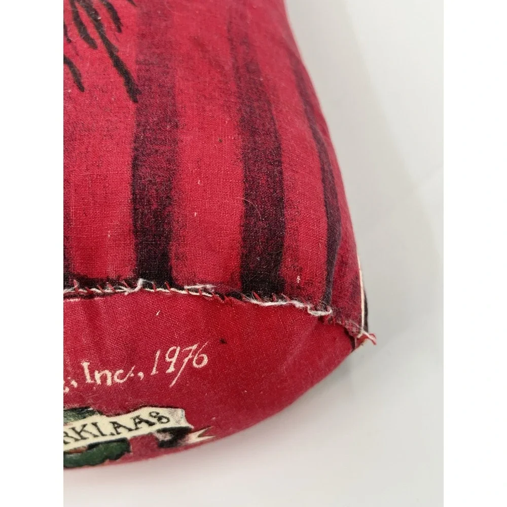 Vintage 1976 Dutch Sinterklaas Santa Pillow By Hudson Talbot The Toy Works 14 in